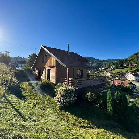 Chalet Casa de Monzel with 6-Person Jacuzzi&Panoramic View La Bresse Esterno foto