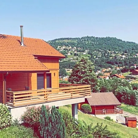 Chalet Casa de Monzel with 6-Person Jacuzzi&Panoramic View La Bresse Esterno foto